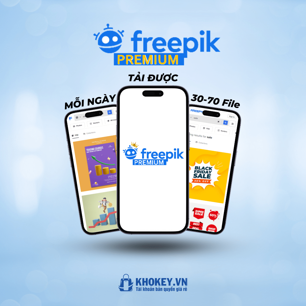 Tài khoản Freepik Premium 6 tháng