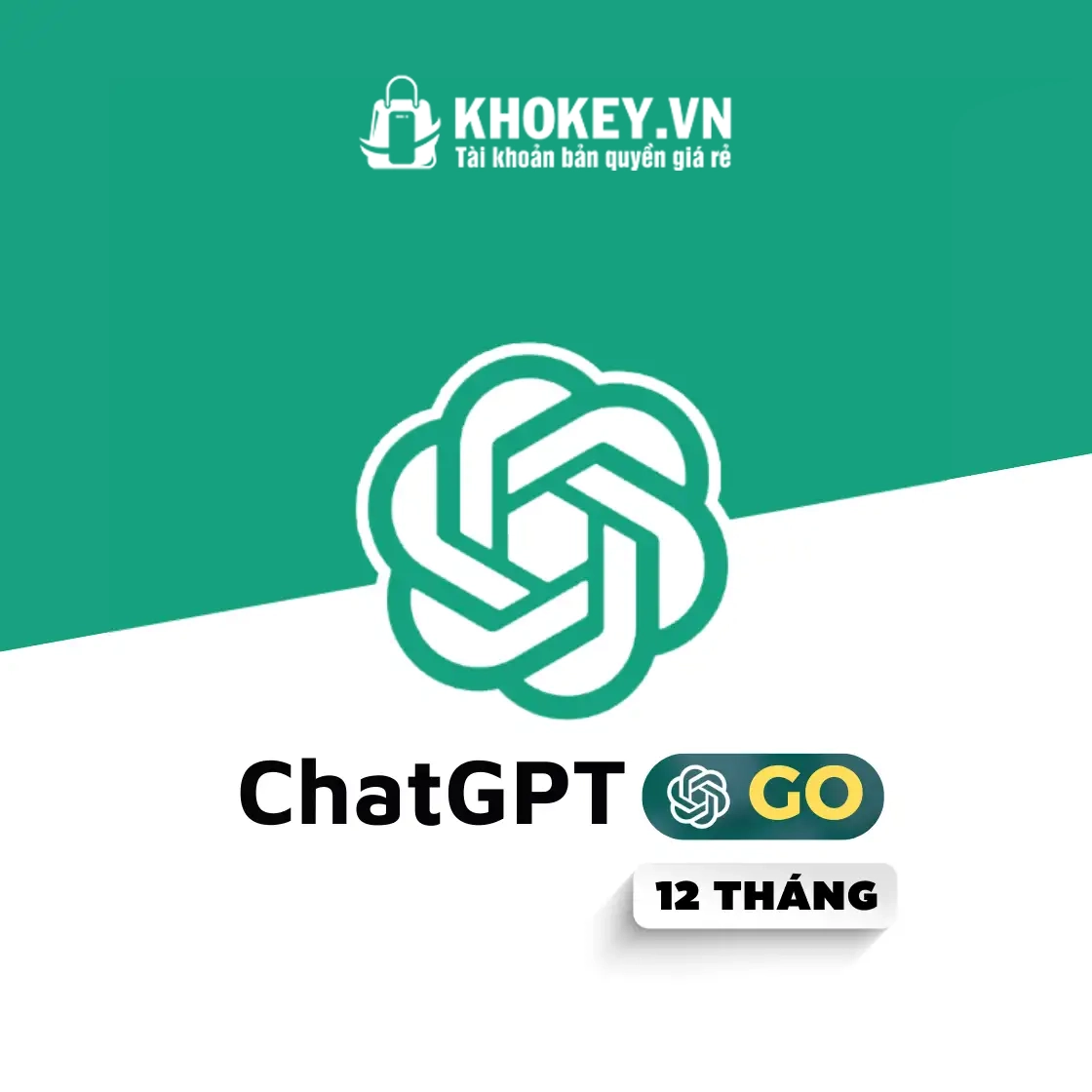 Nâng cấp CHATGPT GO tài khoản chính chủ 12 tháng