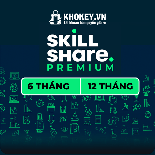 Nâng cấp Chính Chủ Tài Khoản Skillshare Premium Giá Rẻ
