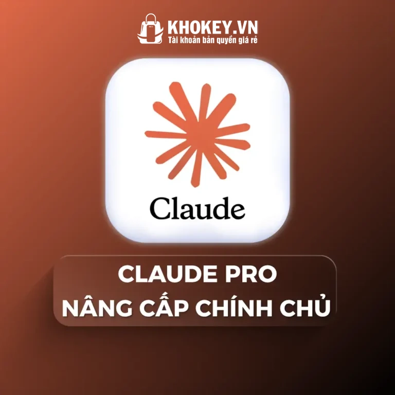 Nâng cấp Claude Pro tài khoản chính chủ 1 tháng