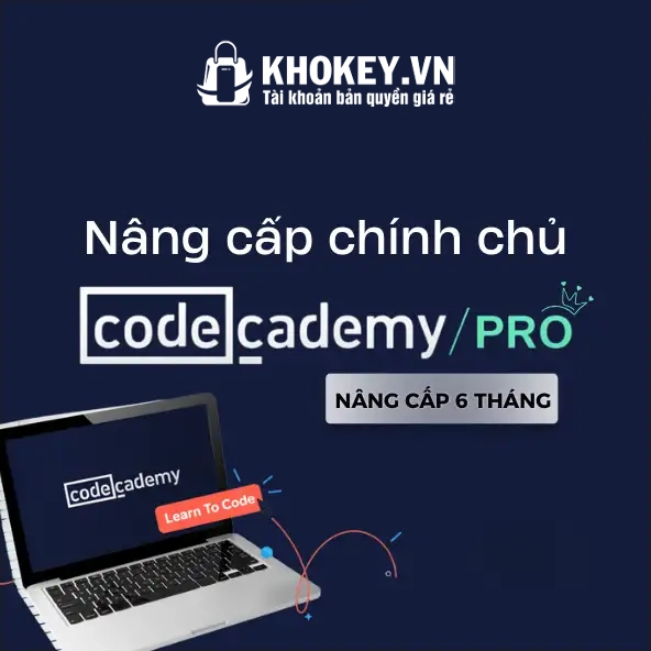 Nâng cấp Codecademy Pro chính chủ
