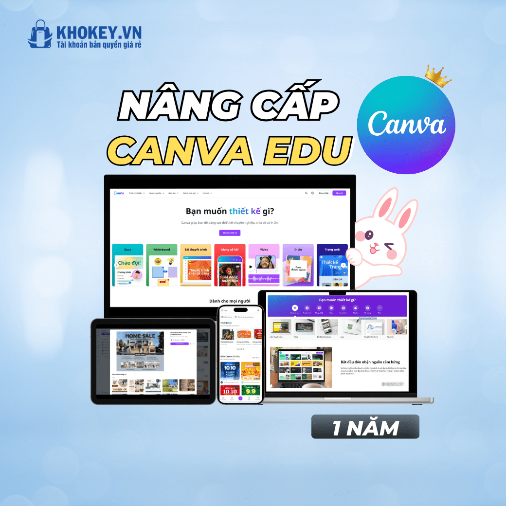 Tài khoản Canva Edu | Tạo bài thuyết trình bằng 1 click chuột