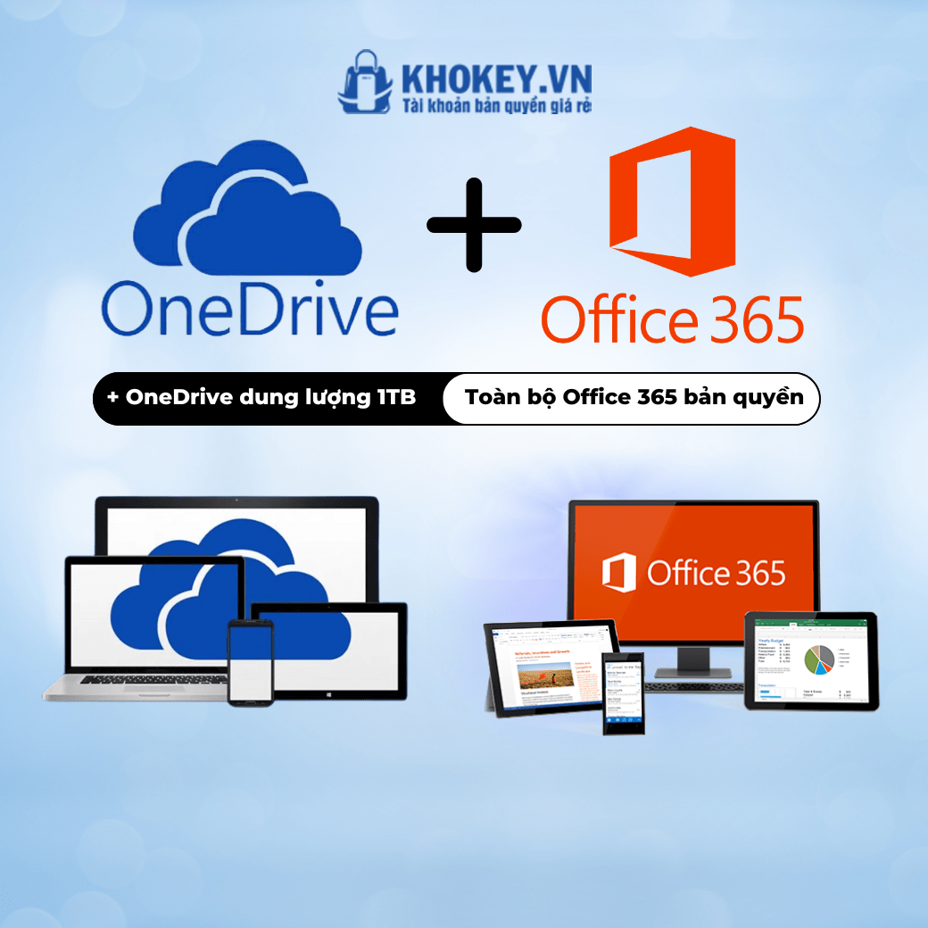 Nâng cấp tài khoản Office 365 – 1TB OneDrive