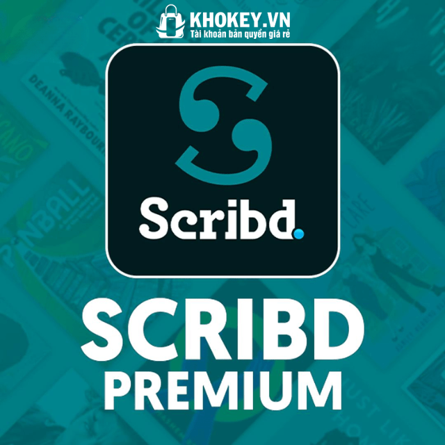 Tài khoản Scribd Premium cấp sẵn 1 tháng