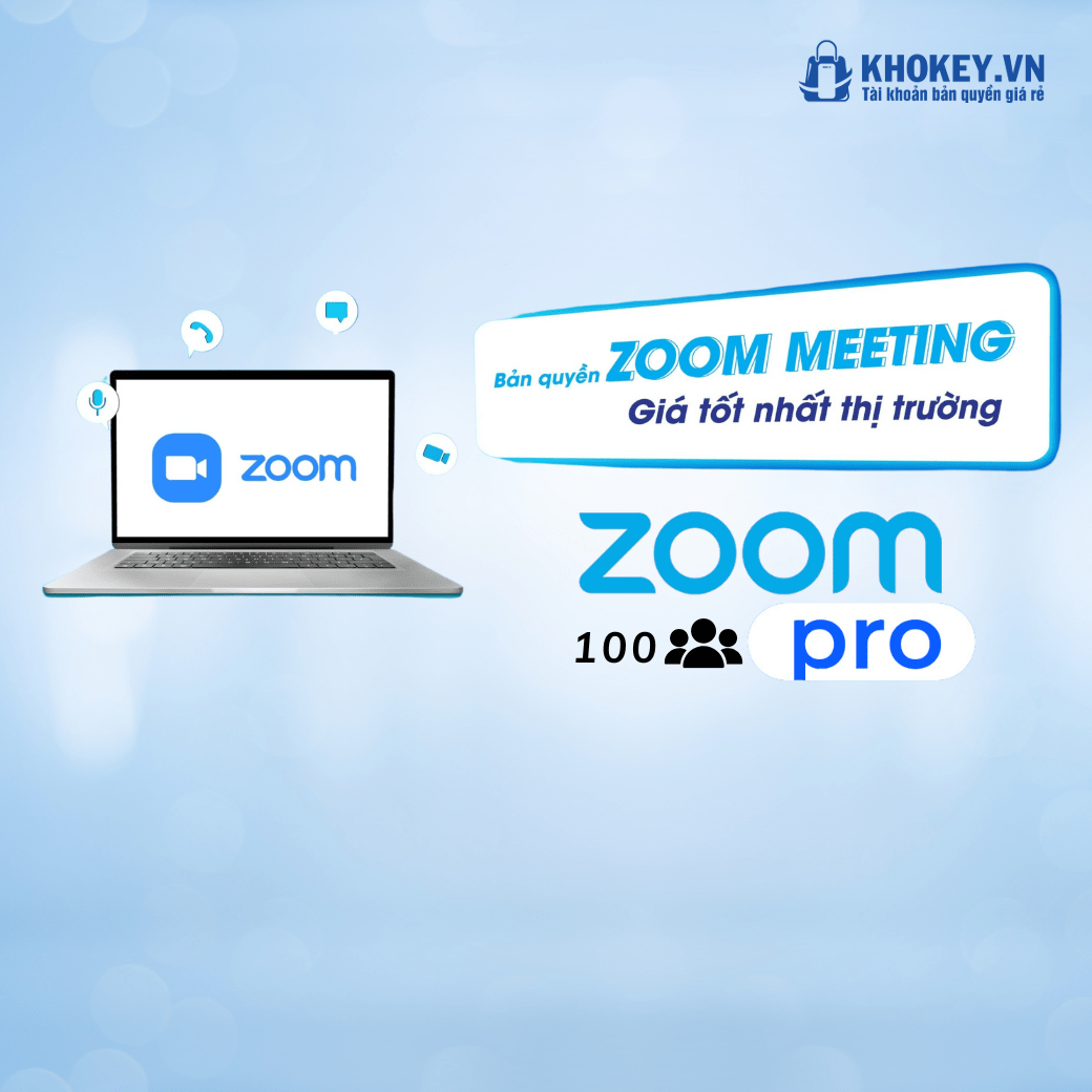 Nâng Cấp Zoom Pro Chính Chủ